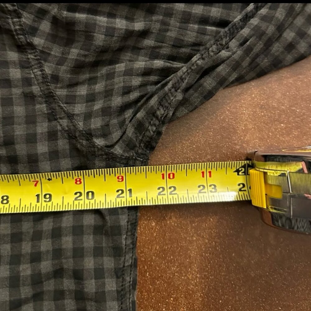 Affliction Black Premium Button Down Skull Y2k Me… - image 6